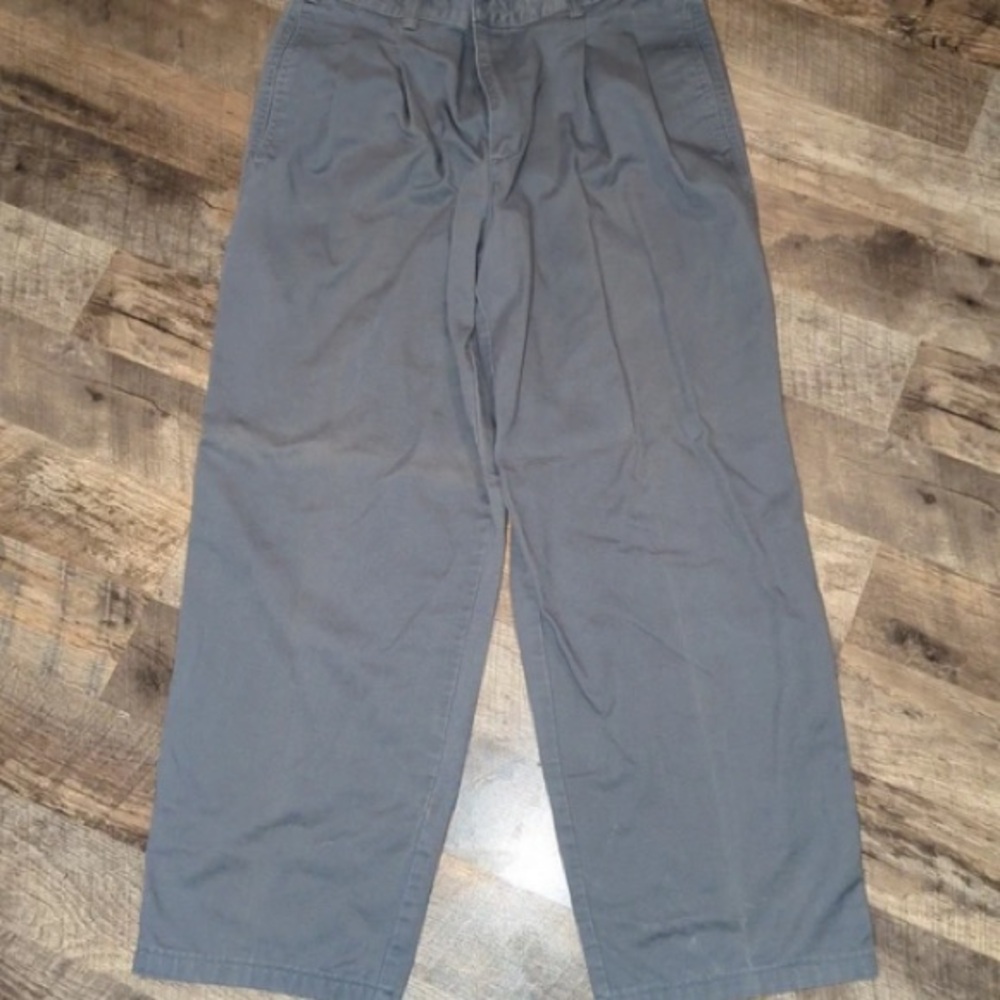 Men's Gray Relaxed Fit Pants